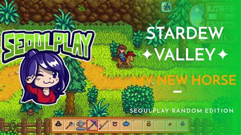 Stardew Valley Horse! The basics .